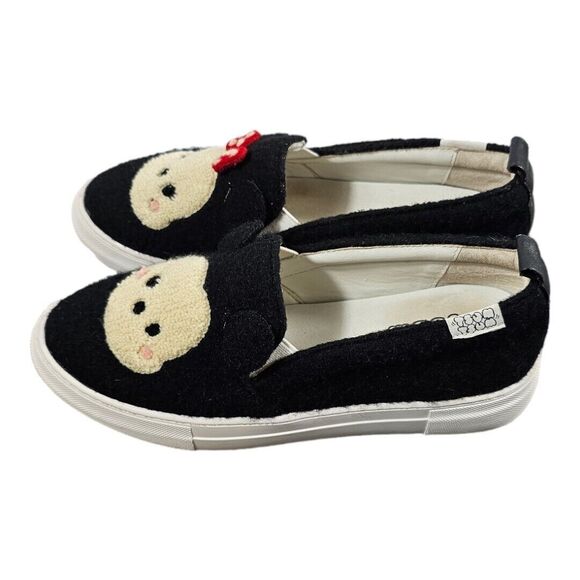 Disney Mickey and Minnie Tsum Tsum Slip On Kids Shoes Sz 1.5 Fabric Top Vacation - Picture 5 of 10